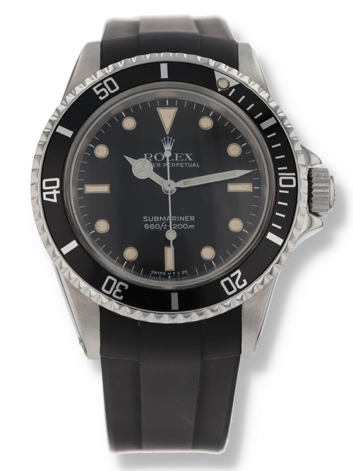 38712: Rolex Vintage 1966 Submariner, Ref. 5513, Rubber B Strap