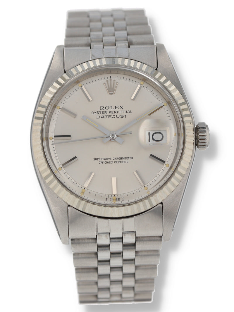 M38728: Rolex stainless steel Vintage Datejust, Ref. 1601, Circa 1974