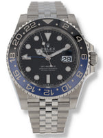 M38897: Rolex GMT-Master II, "Batgirl", Ref. 126710BLNR, 2022 Full Set Like New