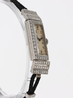 M39025: Audemars Piguet Platinum Vintage Ladies Diamond Watch