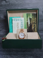 M39055: Rolex 18k Rose Gold Day-Date 36, Ref. 118205, Box and Papers, Additional Dial Included
