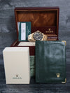 (RESERVED) M39433: Rolex Vintage 18k Yellow Gold Submariner, Ref. 1680/8, Box and 2023 Service Card, Circa 1978