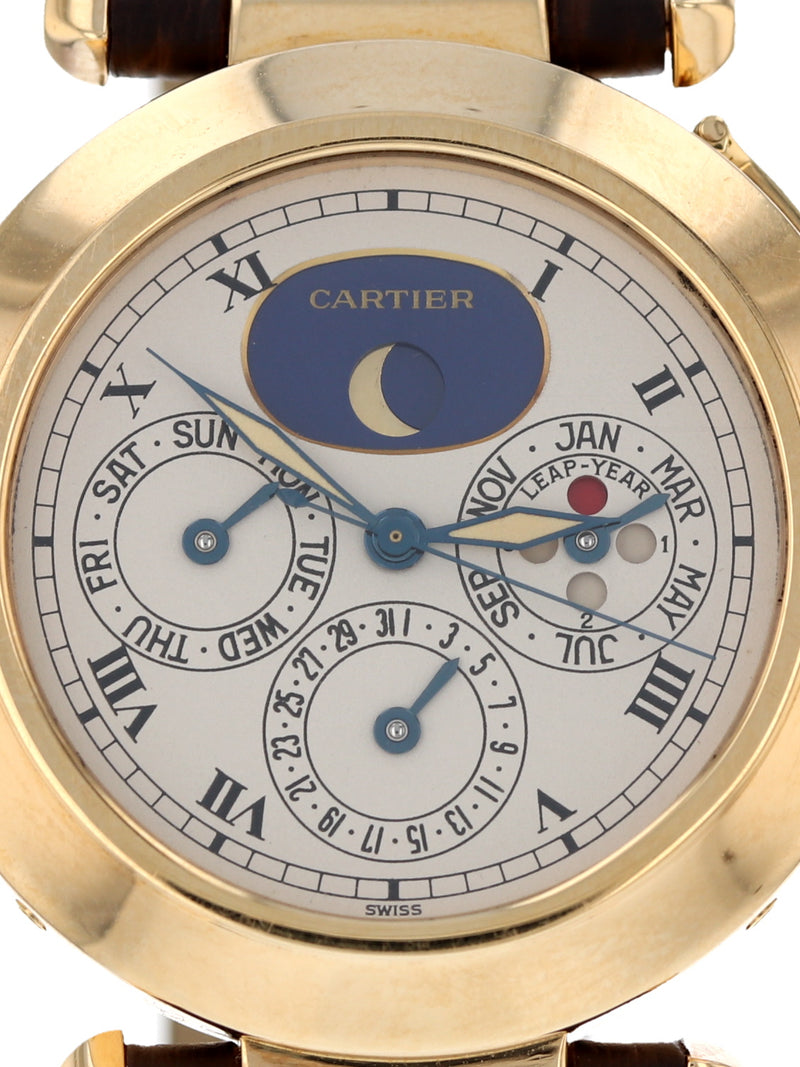 M39452: Cartier Pasha Perpetual Calendar, Quartz, Ref. 30003
