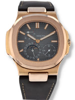 M39743: Patek Philippe 18k Rose Gold Nautilus, Ref. 5712R, Box and Papers 2012