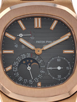 M39743: Patek Philippe 18k Rose Gold Nautilus, Ref. 5712R, Box and Papers 2012