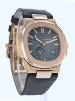 M39743: Patek Philippe 18k Rose Gold Nautilus, Ref. 5712R, Box and Papers 2012