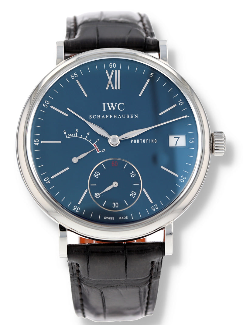 M39796: IWC Portofino Hand Wound 8-Days, Ref. IW510106, Box and Card