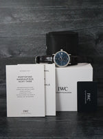 M39796: IWC Portofino Hand Wound 8-Days, Ref. IW510106, Box and Card