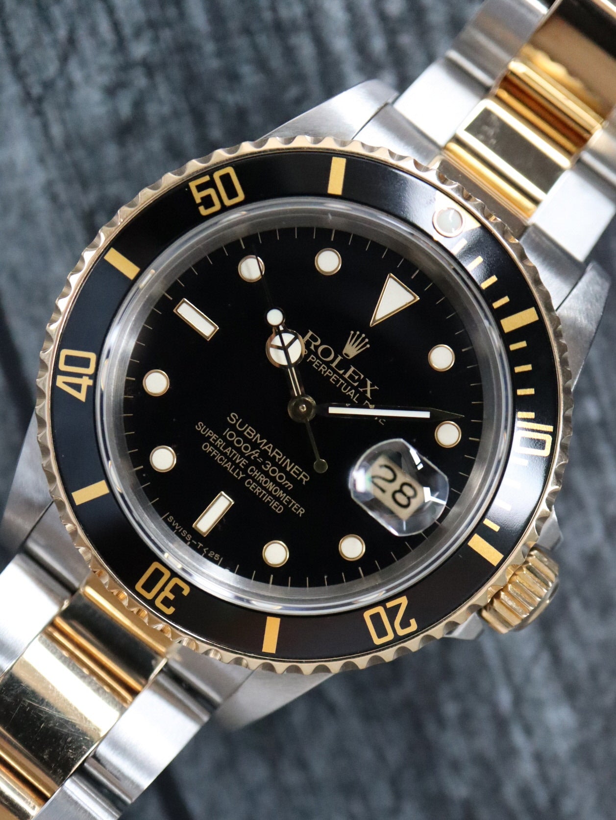 M39826: Rolex Rare Transitional Submariner 40, Ref. 16803