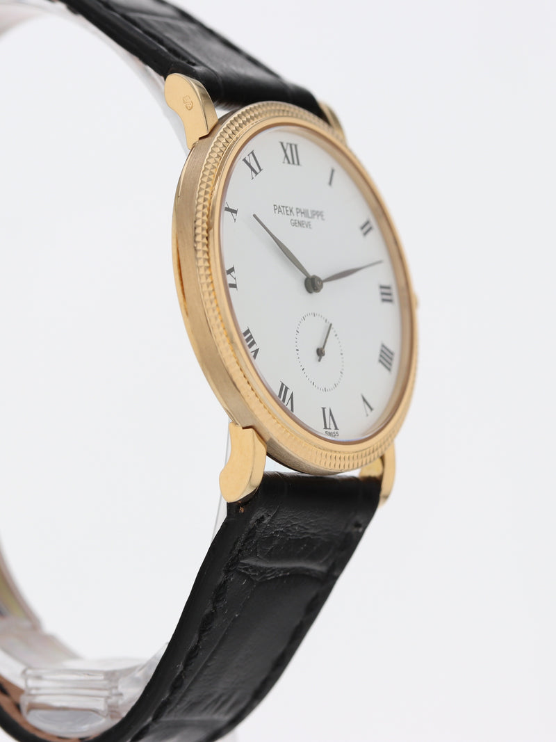 M40042: Patek Philippe 18k Yellow Gold Calatrava, Ref. 3919J