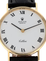 M40044: Rolex 18k Yellow Gold Cellini, Manual, Size 31mm