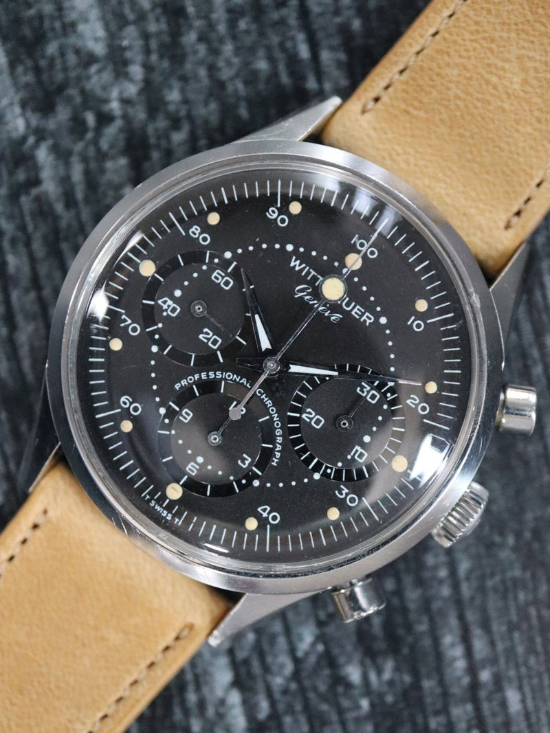 M40050: Wittnauer Vintage 1960's Professional Chronograph, Manual, Ref. 242T