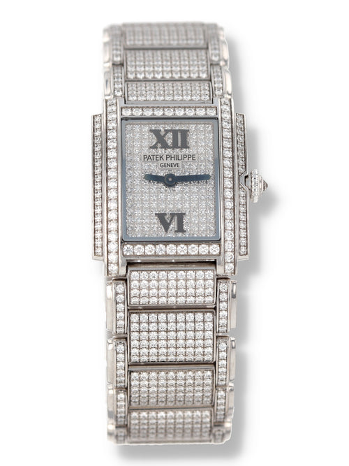 M40058: Patek Philippe 18k White Gold Lady Twenty~3, Ref. 4909/50, Archives