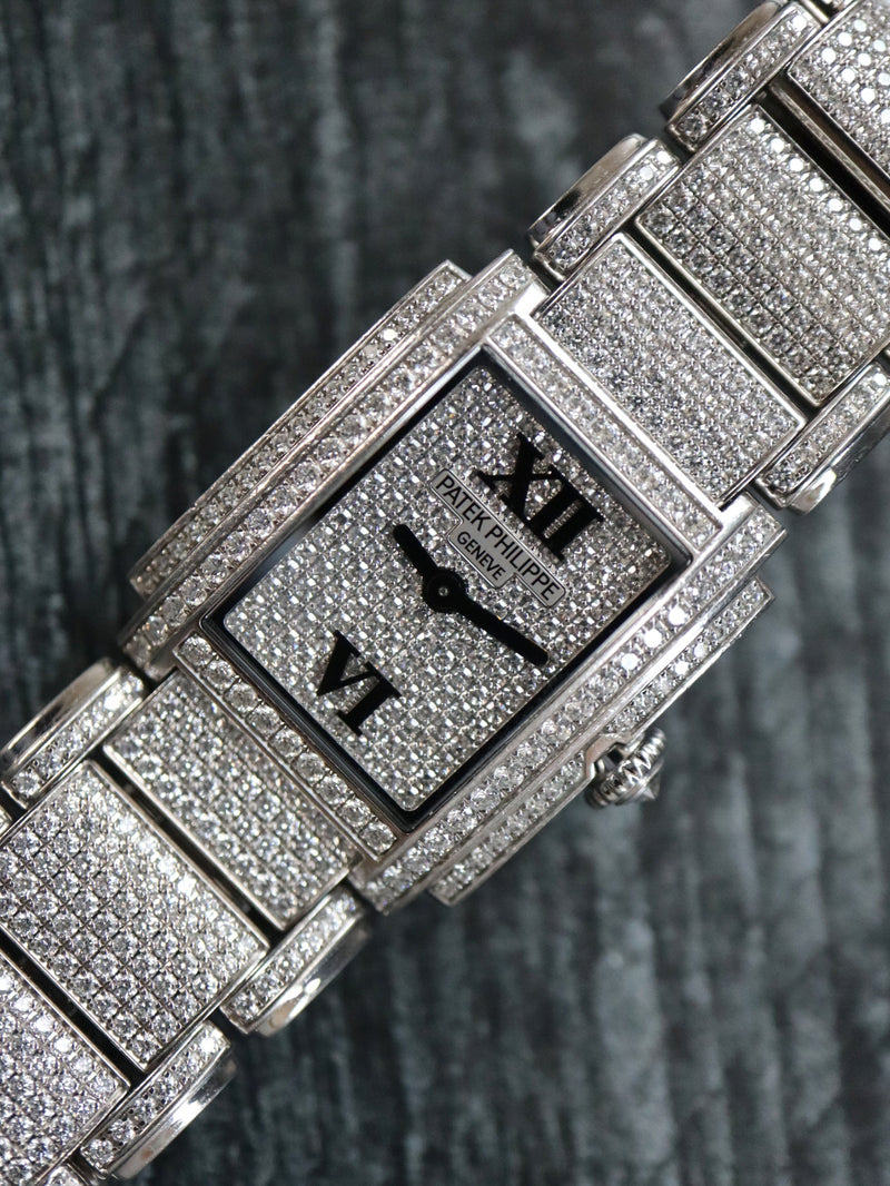 M40058: Patek Philippe 18k White Gold Lady Twenty~3, Ref. 4909/50, Archives