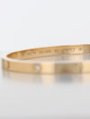 M40088: Cartier 18k Yellow Gold Small Love Bracelet, Size 16. Box and 2023 Papers.