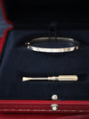 M40088: Cartier 18k Yellow Gold Small Love Bracelet, Size 16. Box and 2023 Papers.