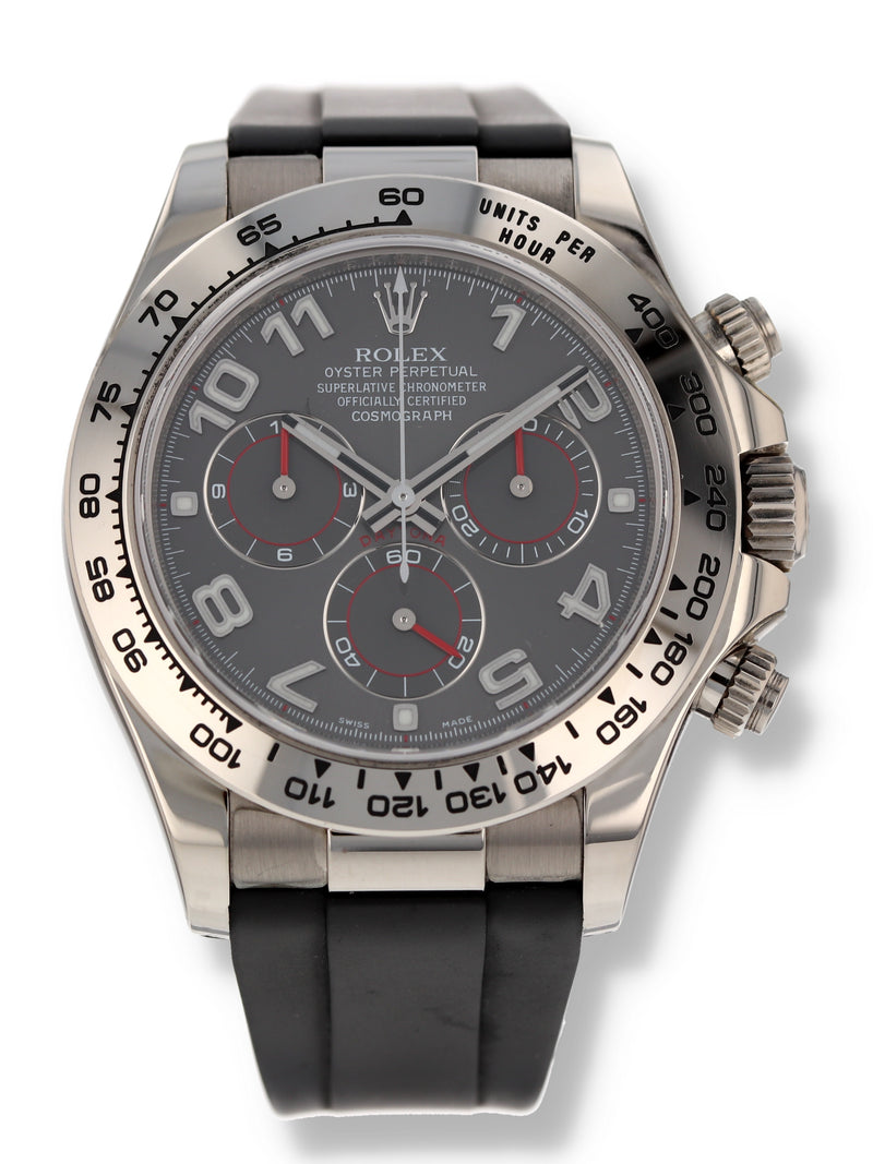 M40313: Rolex 18k White Gold Daytona, Ref. 116519, Circa 2009