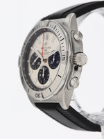 M40478: Breitling Chronomat B01 42, Ref. AB0134101G1A1, Box and Booklet, Unworn Steel Bracelet