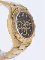 M40586: Rolex 18k Yellow Gold "Zenith" Daytona, Ref. 16528, Circa 1991