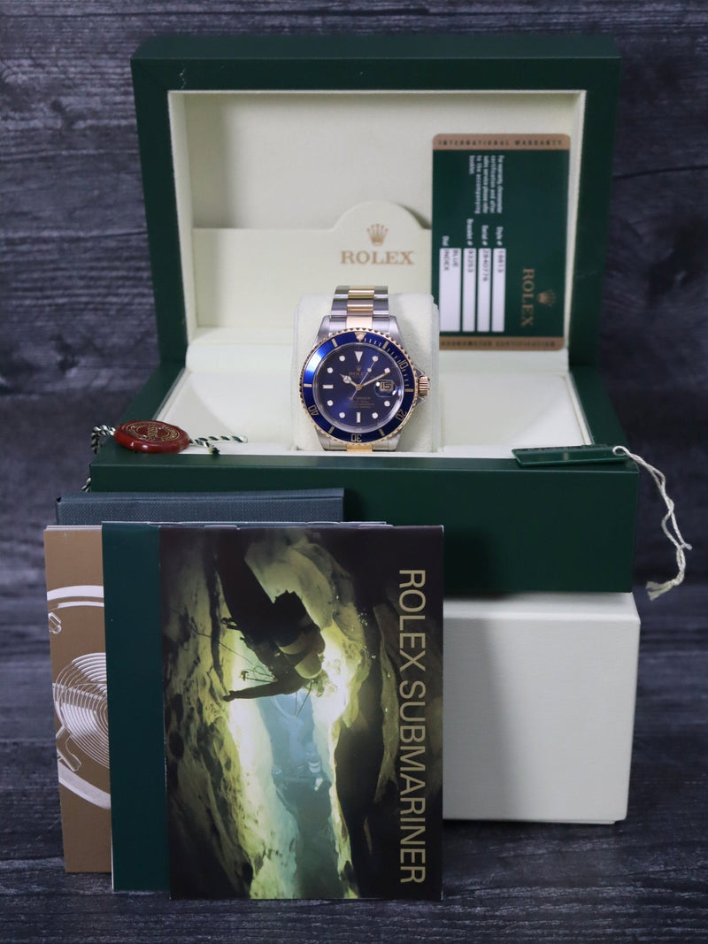 M40615: Rolex Submariner, Ref. 16613, 2007 Full Set