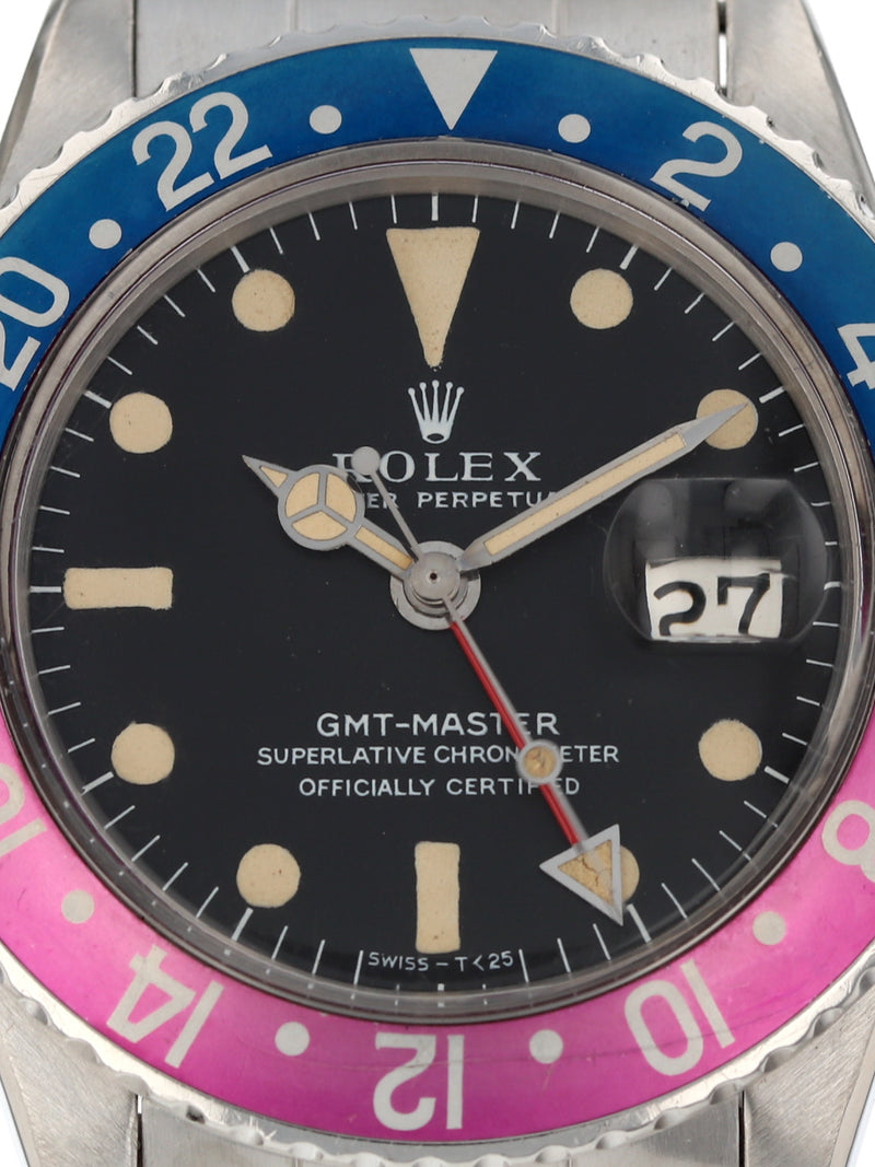 M41020: Rolex Vintage GMT-Master, Ref 1675, Circa 1967