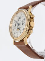 M41034: Breguet 18k Classique Perpetual Calendar Chronograph, Ref. 3617, Box and Papers
