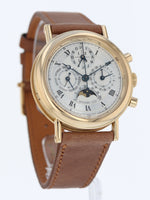 M41034: Breguet 18k Classique Perpetual Calendar Chronograph, Ref. 3617, Box and Papers