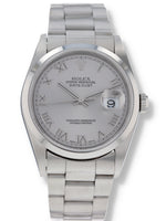 M41120: Rolex Datejust 36, Ref. 16200, Box and Papers 2002