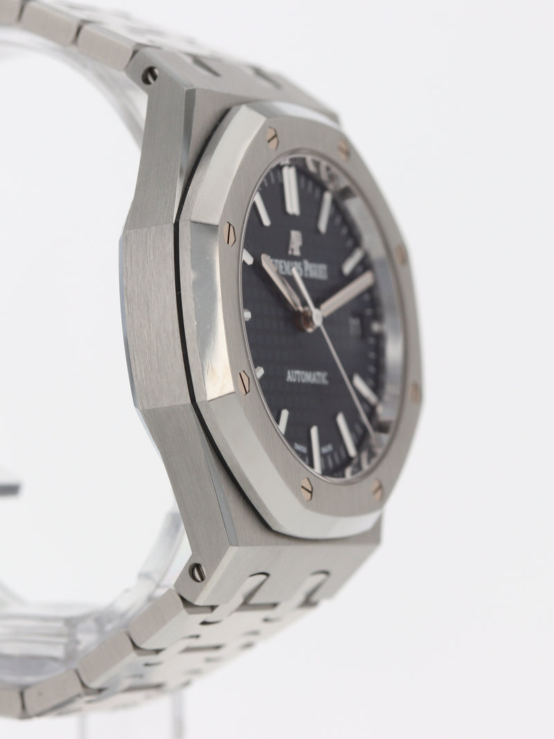 M41204: Audemars Piguet Royal Oak, Ref. 15450ST.OO.1256ST.03, Box and Card