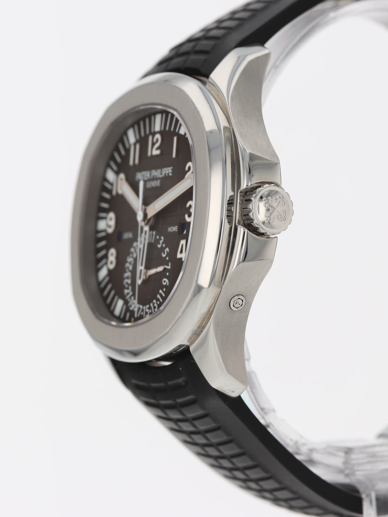 M41226: Patek Philippe Aquanaut Travel Time, Ref. 5164A-001, 2015 Full Set