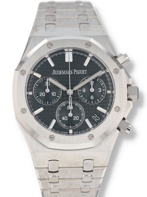 M41241: Audemars Piguet Royal Oak 50th Anniversary, Ref. 26240ST, Box and Card UNWORN