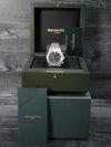 M41241: Audemars Piguet Royal Oak 50th Anniversary, Ref. 26240ST, Box and Card UNWORN