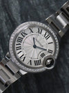 M41260: Cartier Medium Ballon Bleu 33mm, Quartz, Box and Papers