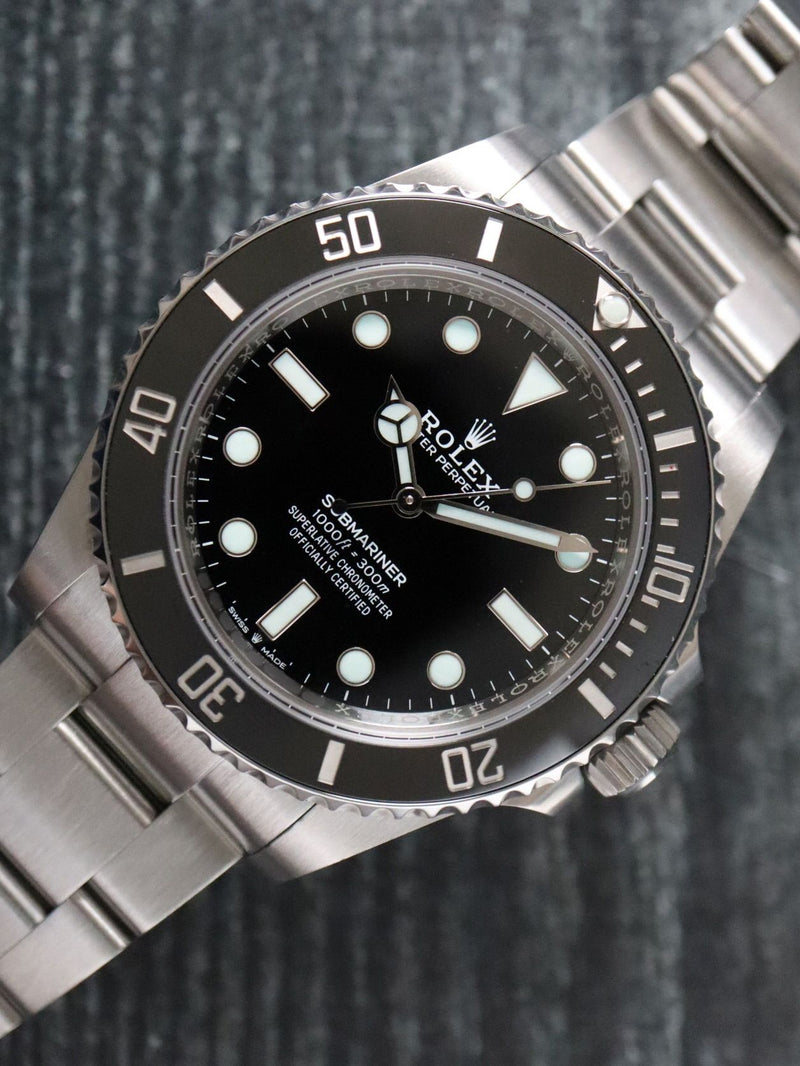 40736: Rolex Submariner "No Date", Ref. 124060, 2022 Full Set