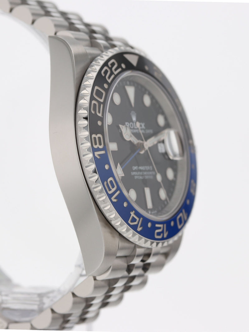 40869: Rolex GMT-Master II "Batgirl", Ref. 126710BLNR, Box and 2024 Card