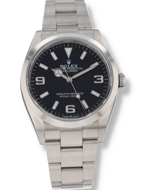 41030: Rolex Explorer 36, Ref. 124270, 2022 Full Set