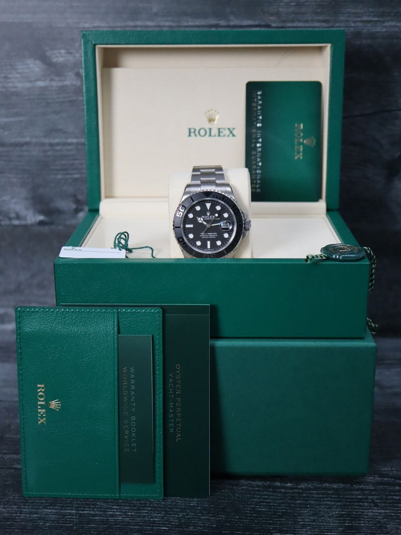 41064: Rolex Titanium Yacht-Master 42, Ref. 226627, 2025 Full Set LIKE NEW