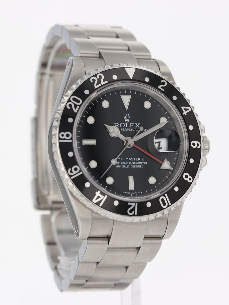 41776: Rolex GMT-Master II, Ref. 16710, Circa 2000. 2026 CPO Box and C ...
