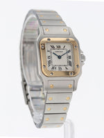 40908: Cartier Ladies Small Santos Galbee, Quartz, Ref. W20012C4, Cartier Papers