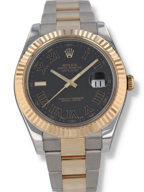 40922: Rolex Datejust II, Ref. 116333, Full Set 2013