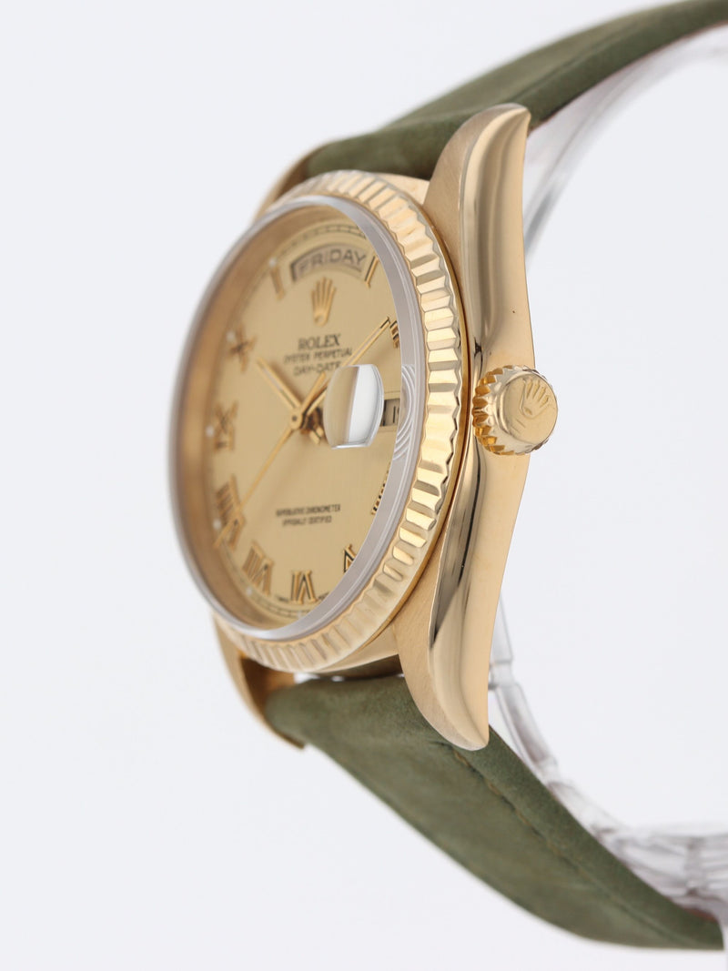 41102: Rolex 18k Yellow Gold Day-Date, Ref. 18238, Circa 1993