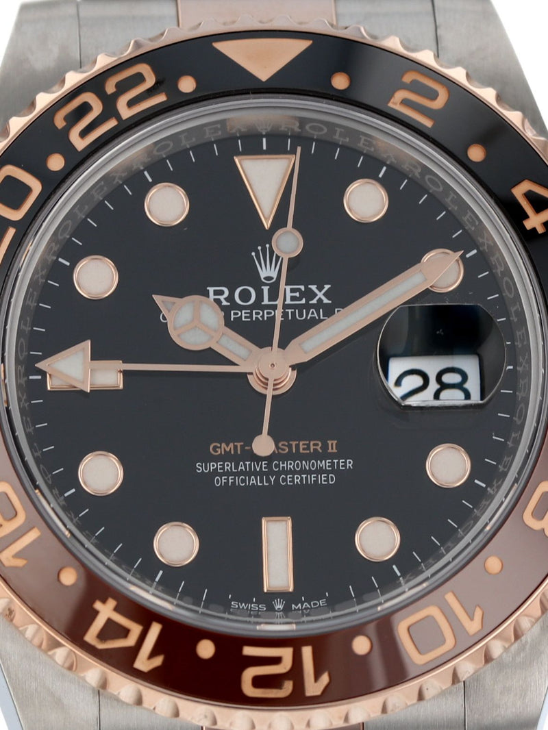 40913: Rolex GMT-Master II "Root Beer", Ref. 126711CHNR, 2021 Full Set
