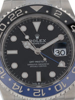 P50582: Rolex GMT-Master II, "Batman", Ref. 126710BLNR, Unworn 2023 Full Set