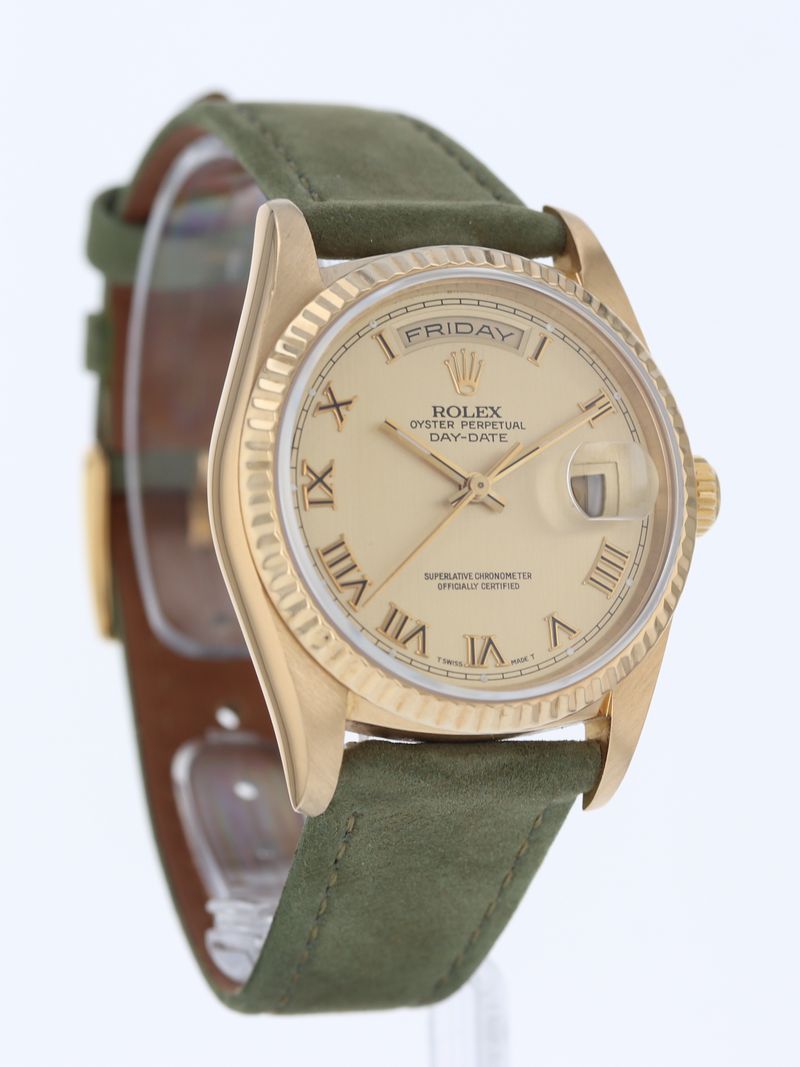 41102: Rolex 18k Yellow Gold Day-Date, Ref. 18238, Circa 1993