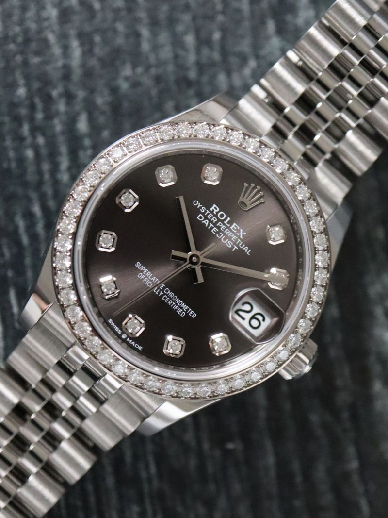 40919: Rolex Ladies Datejust 31, Ref. 278384RBR, 2024 Full Set