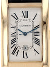 41094: Cartier 18k Tank Americaine Large, Ref. W2603156, Cartier Pouch