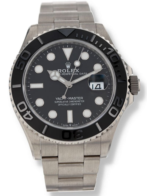 41064: Rolex Titanium Yacht-Master 42, Ref. 226627, 2025 Full Set LIKE NEW