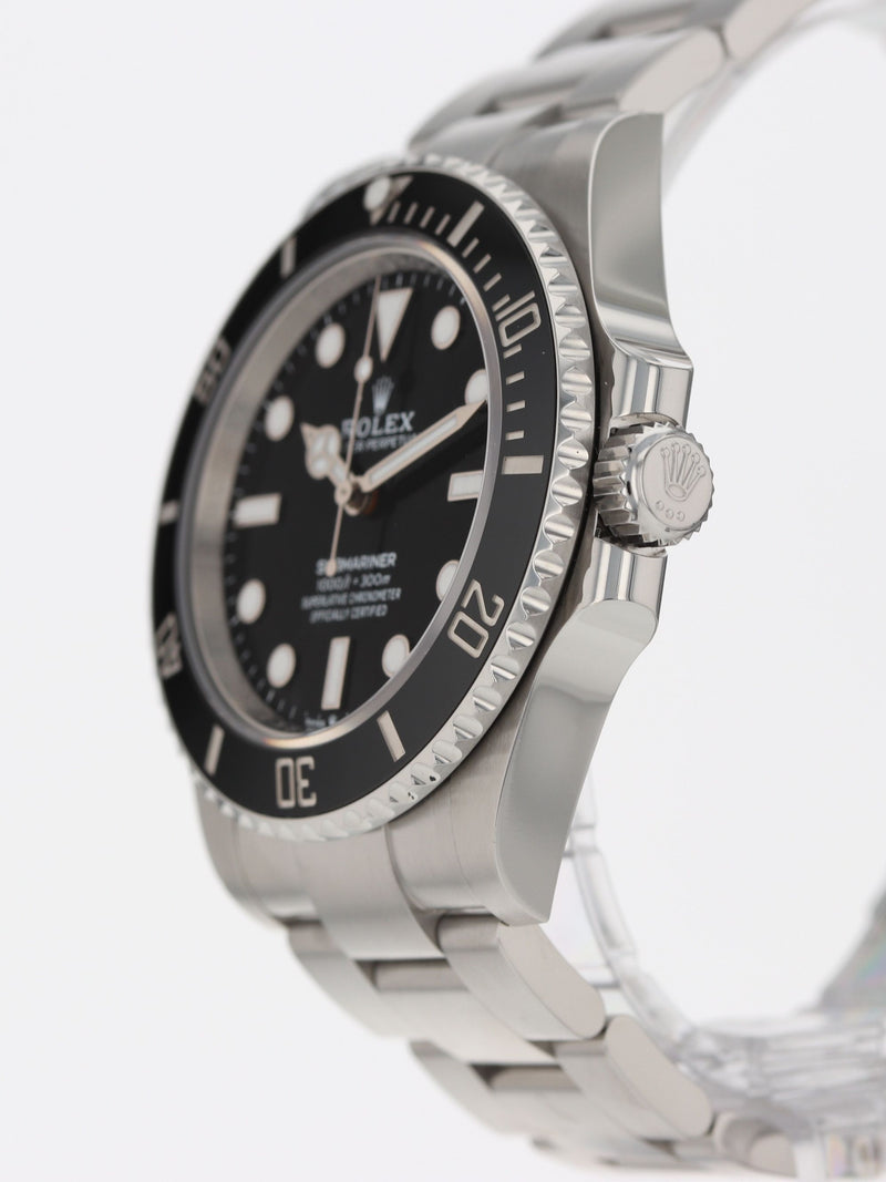 41001: Rolex Submariner 41 "No Date", Ref. 124060, 2024 Full Set