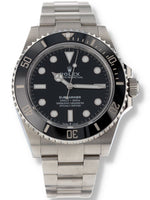 40321: Rolex Submariner 41 "No Date", Ref. 124060, 2024 Full Set LIKE NEW