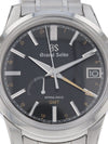 41174: Grand Seiko Stainless Steel Spring Drive GMT "Kanro", Ref. SBGE271. Box and Booklet